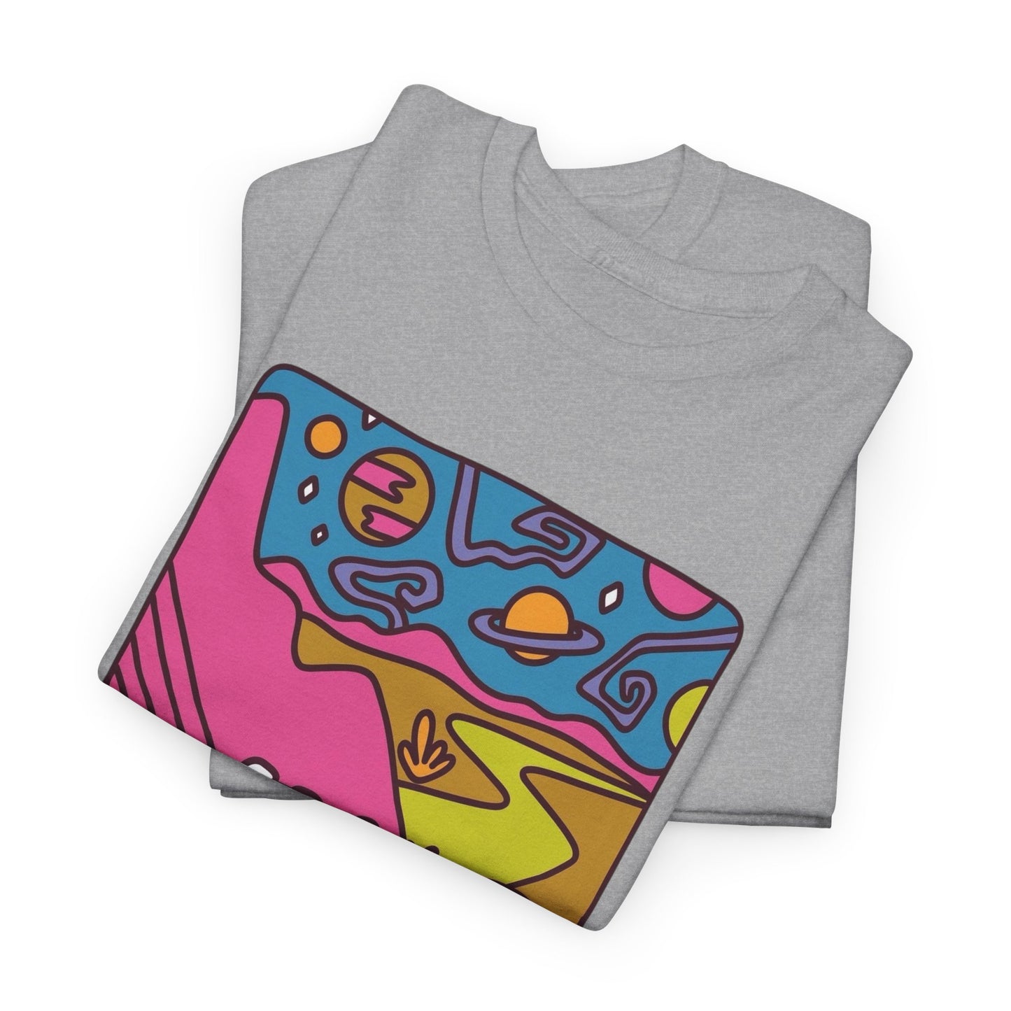 Wild Story Retro Trippy Graphic T Shirt Heavy Cotton Tee NEW ADULT UNISEX