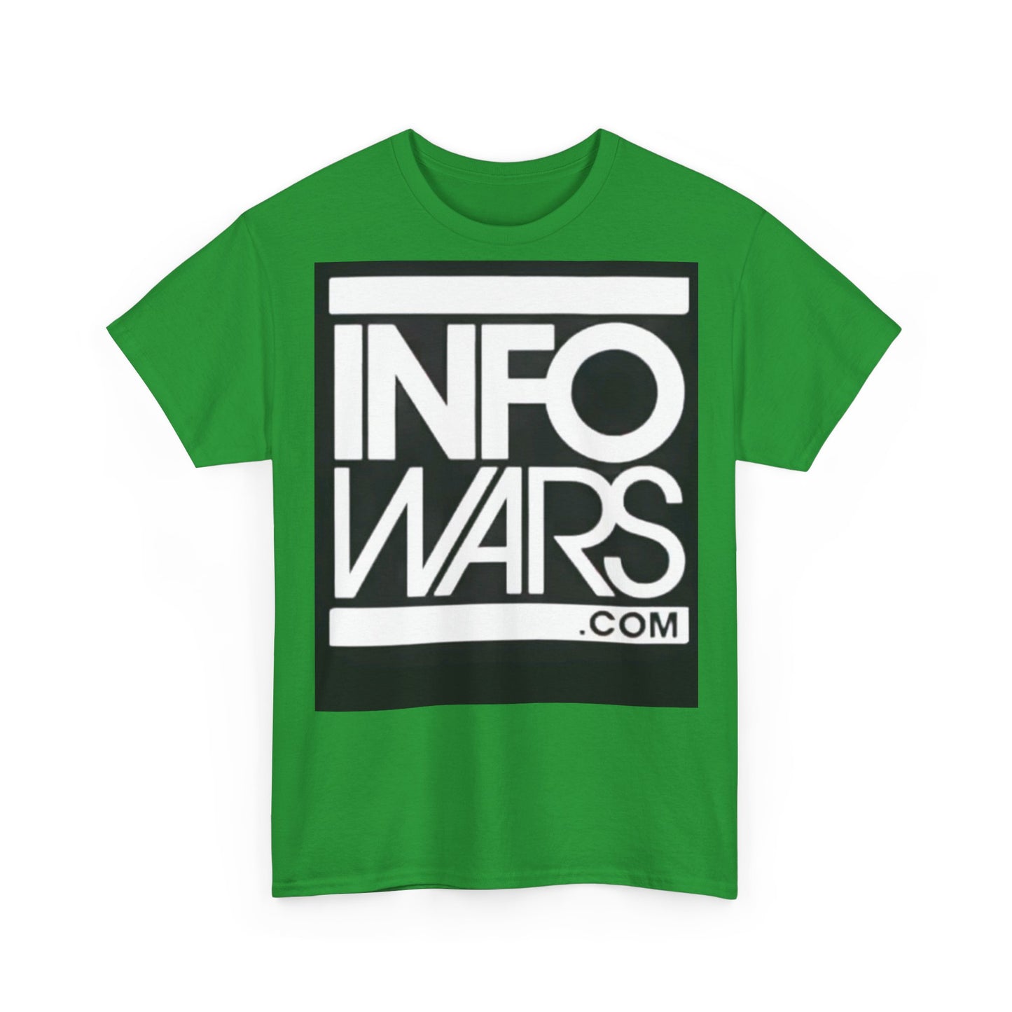 Info Wars Tshirt Alex Jones Rogan American Funny Podcast Unisex Heavy Cotton Tee