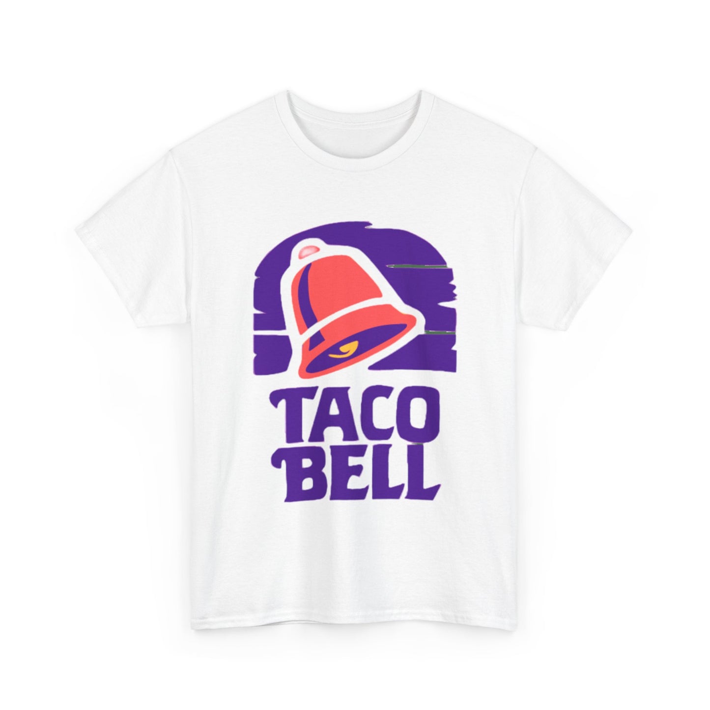 Taco Bell Shirt Funny Gift Retro Logo Mexican Restaurant Unisex Heavy Cotton Tee