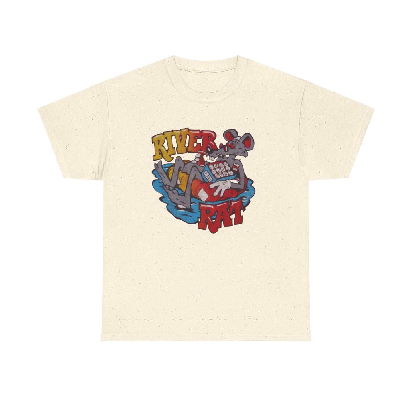 River Rat Vintage Graphic T Shirt S-5XL NEW Unisex Heavy Cotton Tee
