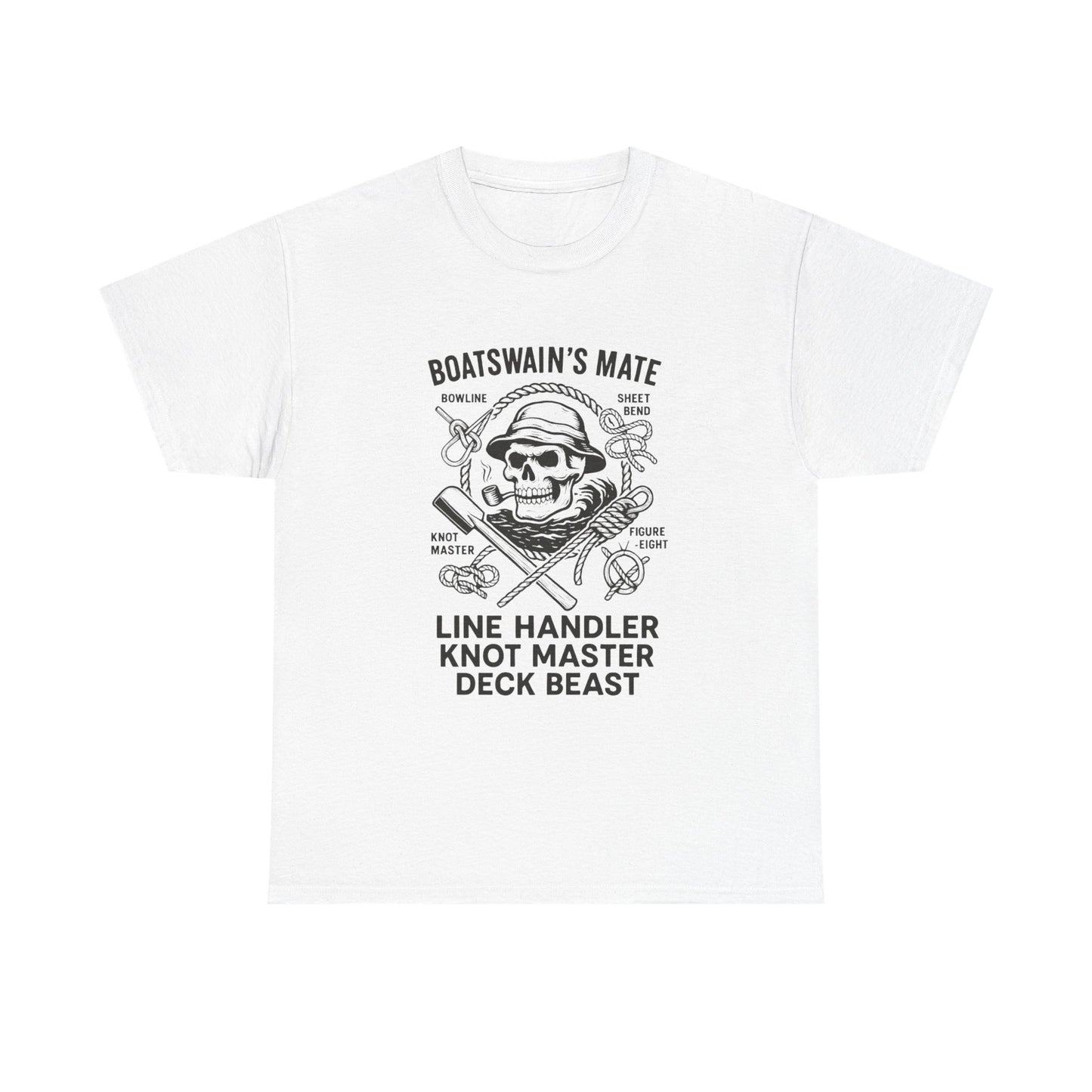 Boatswain's Mate Graphic T-Shirt Unisex Heavy Cotton Tee GIFT NEW