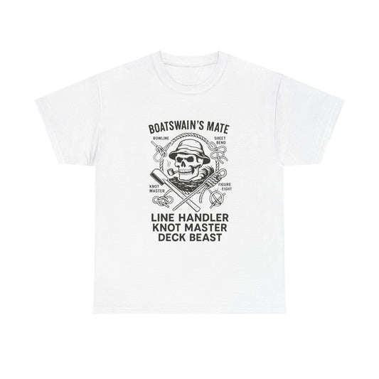 Boatswain's Mate Graphic T-Shirt Unisex Heavy Cotton Tee GIFT NEW