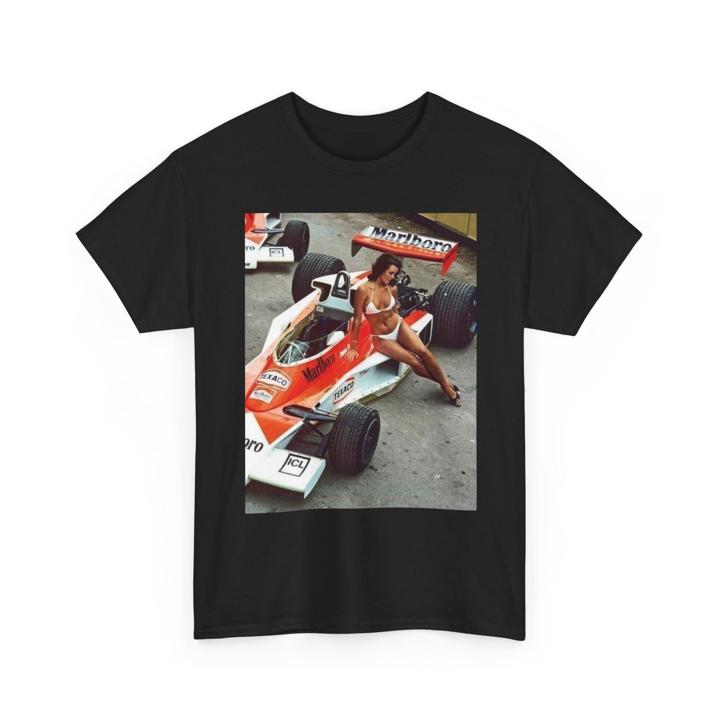 Cigarette Racing F1 Model Graphic T Shirt S-5XL Unisex Heavy Cotton Tee