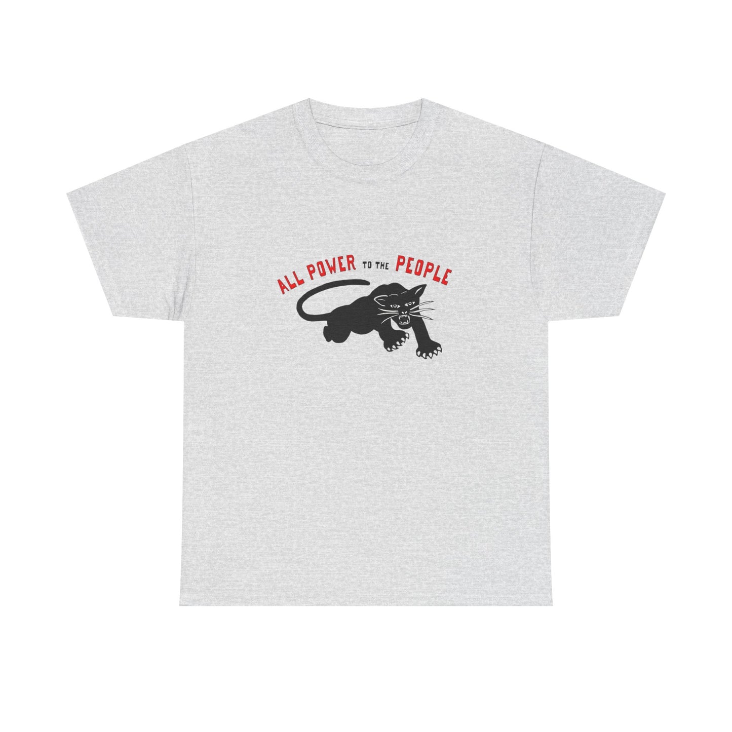 All Power To The People Graphic T Shirt Unisex Heavy Cotton Tee