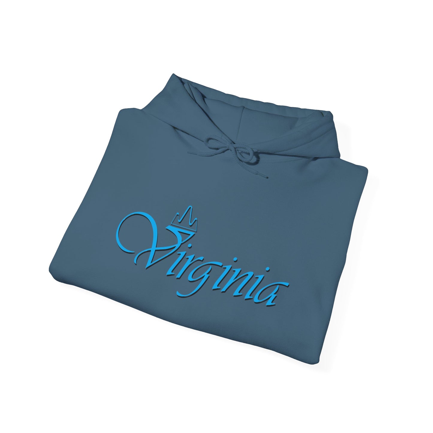 Virginia State Graphic Hoodie's Unisex Heavy Blend™ Hooded Sweatshirt