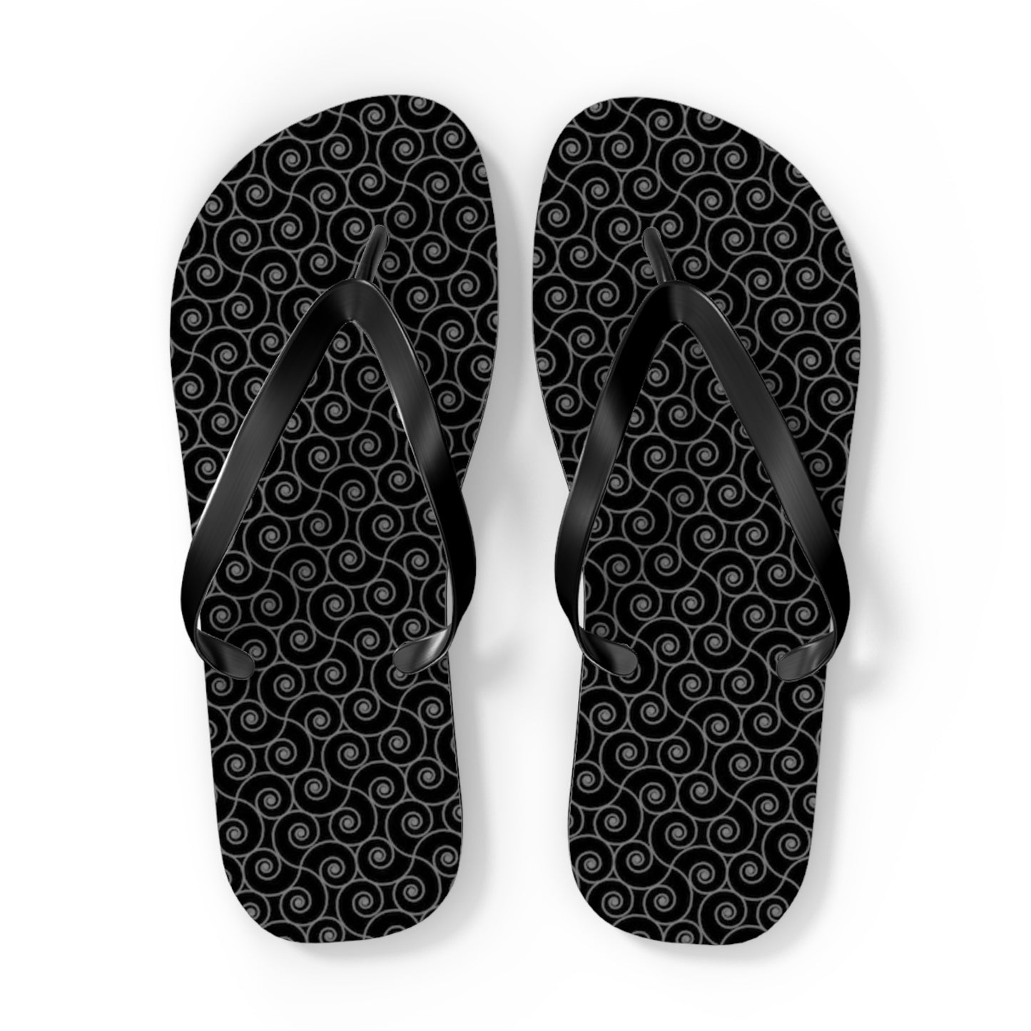 Black And White Flip Flops, Sandals Slides, Summer Footwear, Brand New
