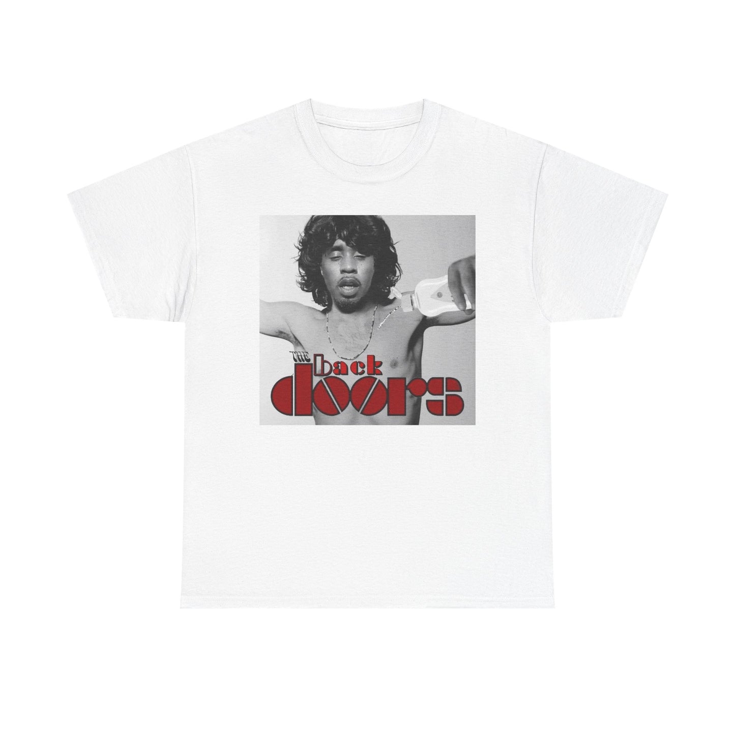 Diddy Funny Backdoors Jokes Graphic T Shirt Men's Heavy Cotton Tee - Quality - Modern True to Size