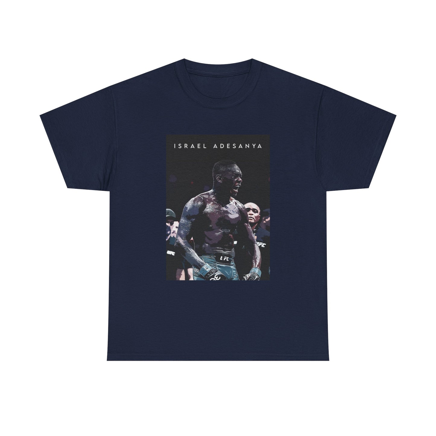 Israel Adesanya Tshirt Poster MMA UFC Merch Champ Graphic Unisex Heavy Cotton