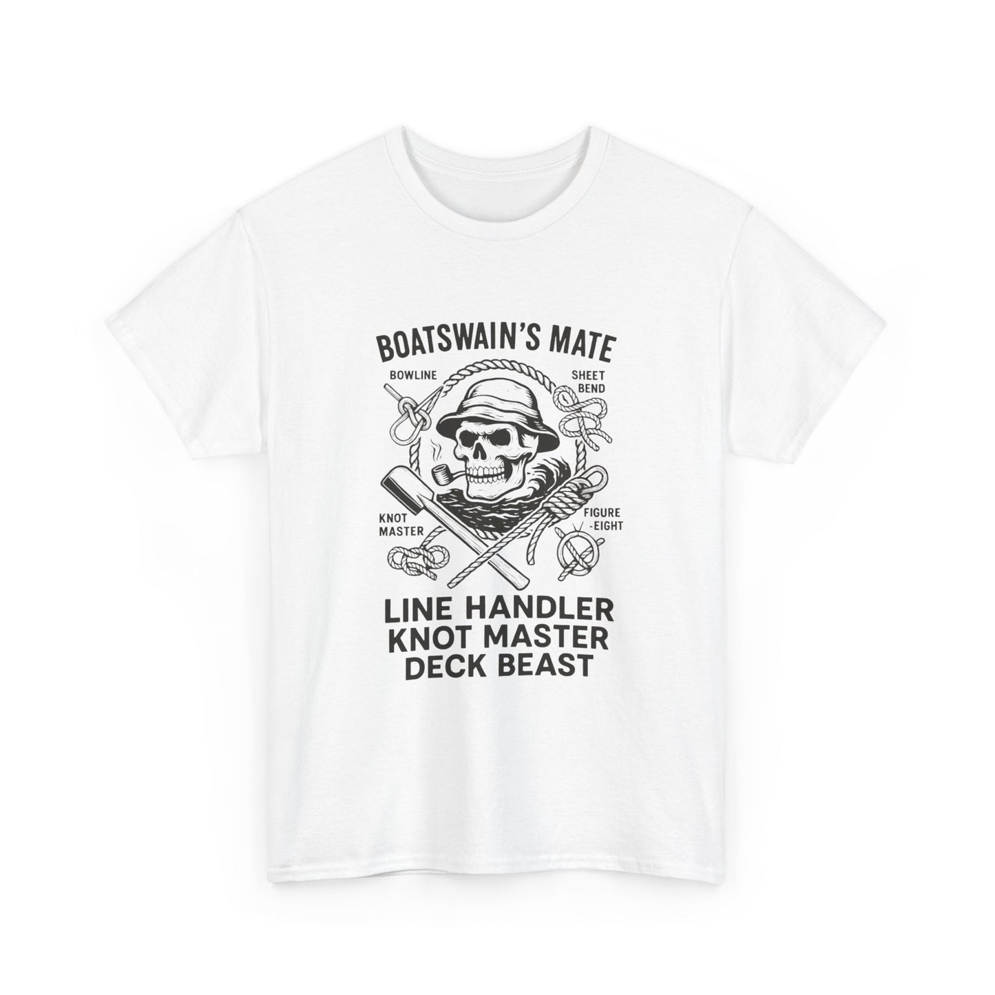 Boatswain's Mate Graphic T-Shirt Unisex Heavy Cotton Tee GIFT NEW