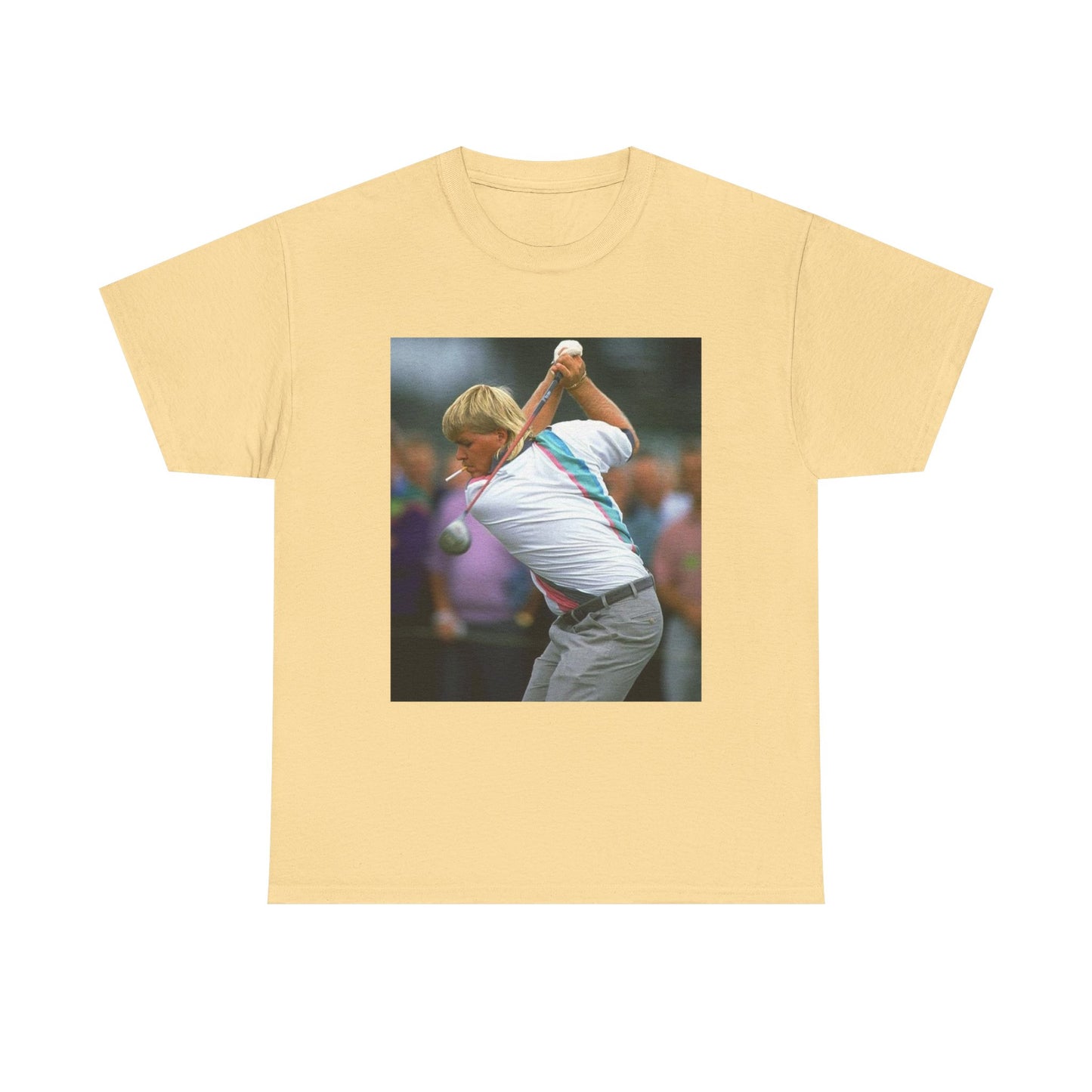 John Daly TShirt Masters golf club Tiger woods Vintage Unisex Heavy Cotton Tee