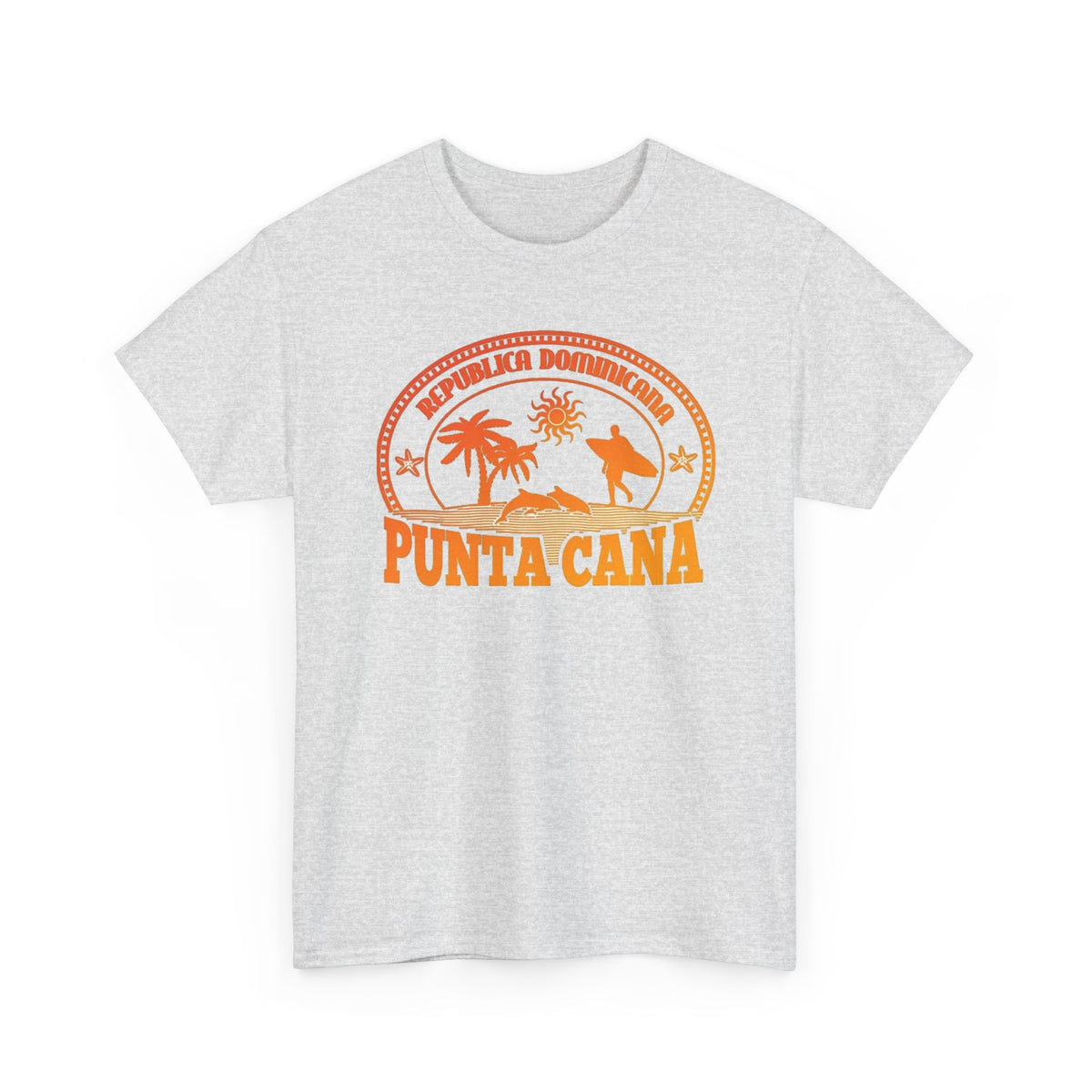 Punta Cana Graphic T Shirt Men's Dominican Republic Heavy Cotton Tee