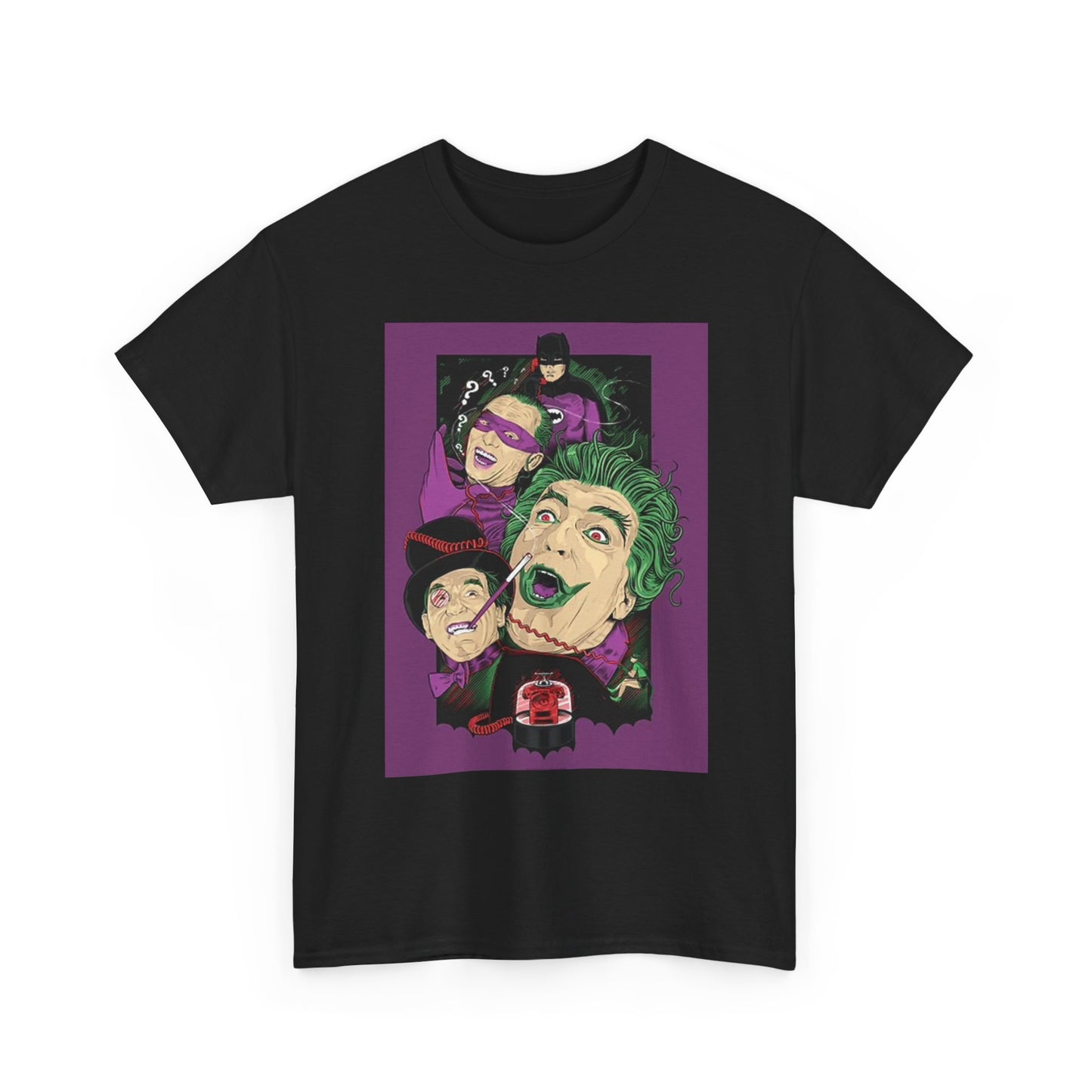 The Joker T Shirt Vintage Graphic Movie Unisex Heavy Cotton Tee