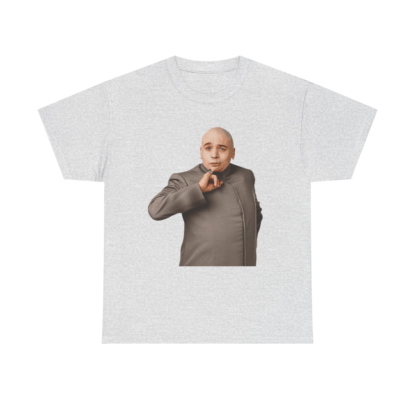 Dr Evil Funny Graphic T Shirt Austin Powers Retro Unisex Heavy Cotton Tee