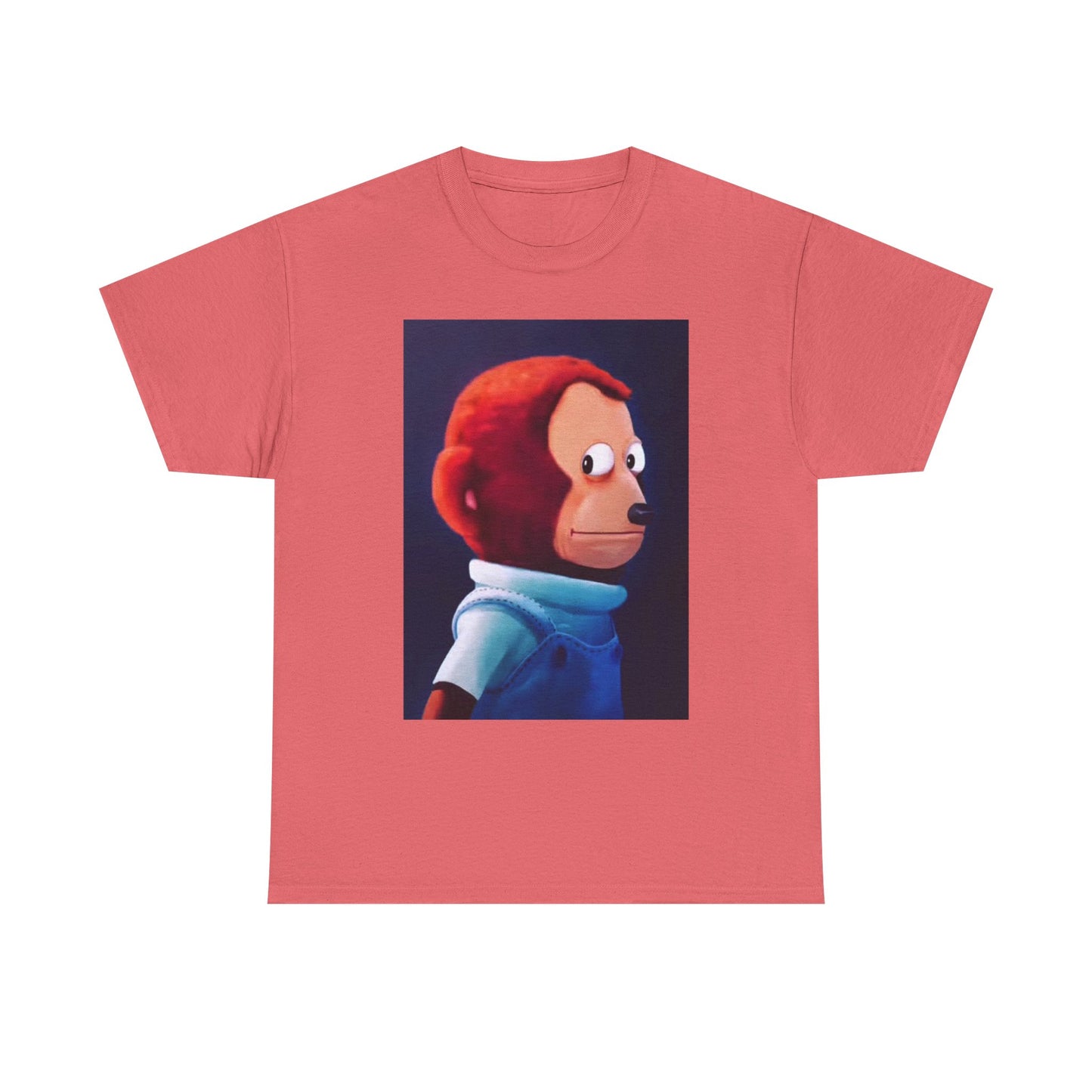 Funny Side Eye Jokes T Shirt MEME Comedy Cartoon Painting Unisex Heavy Cotton