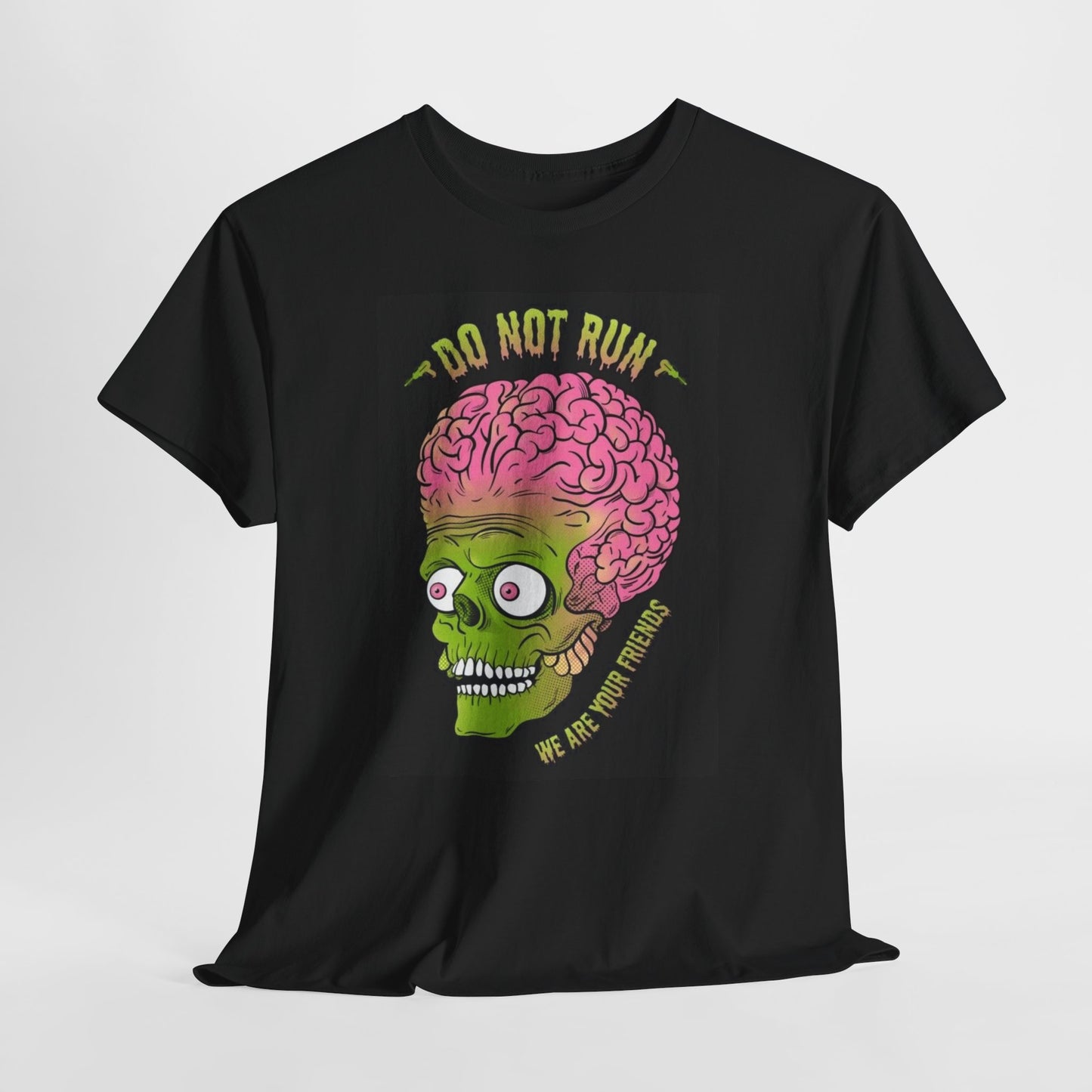 Mars Attacks Graphic T Shirt Vintage Movie Poster Retro Unisex Heavy Cotton Tee