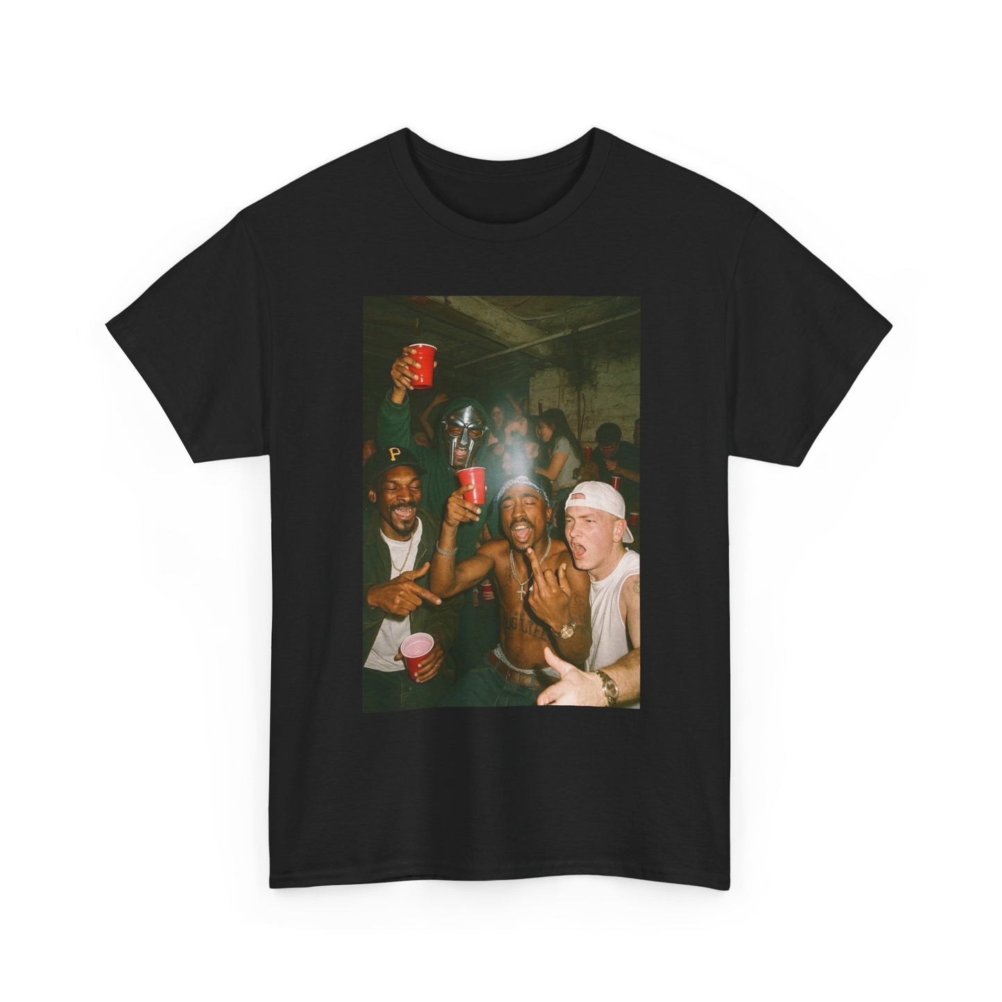 Hip Hop Rap Legends Funny Graphic T Shirt Unisex Heavy Cotton Tee Gift New