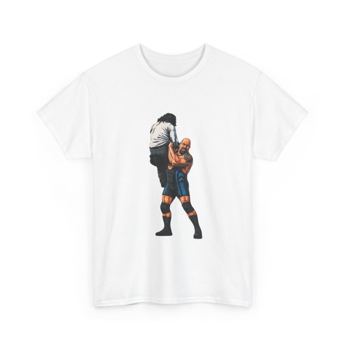 Big Show Mick Foley Wrestling Graphic T Shirt NEW Adult Unisex Heavy Cotton Tee