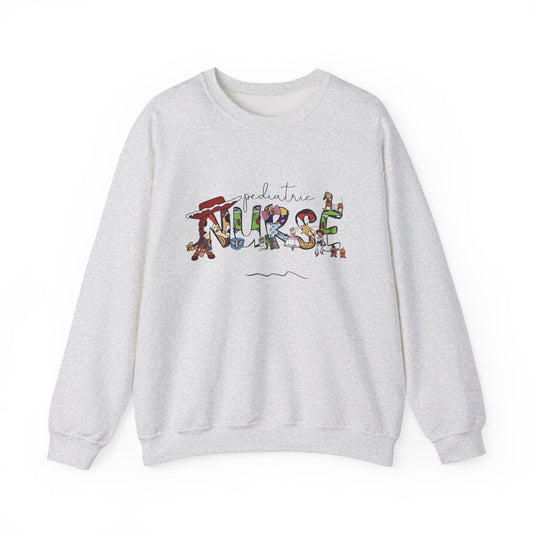 Pediatric Nurse Cute Sweater NEW Unisex Heavy Blend™ Crewneck Sweatshirt