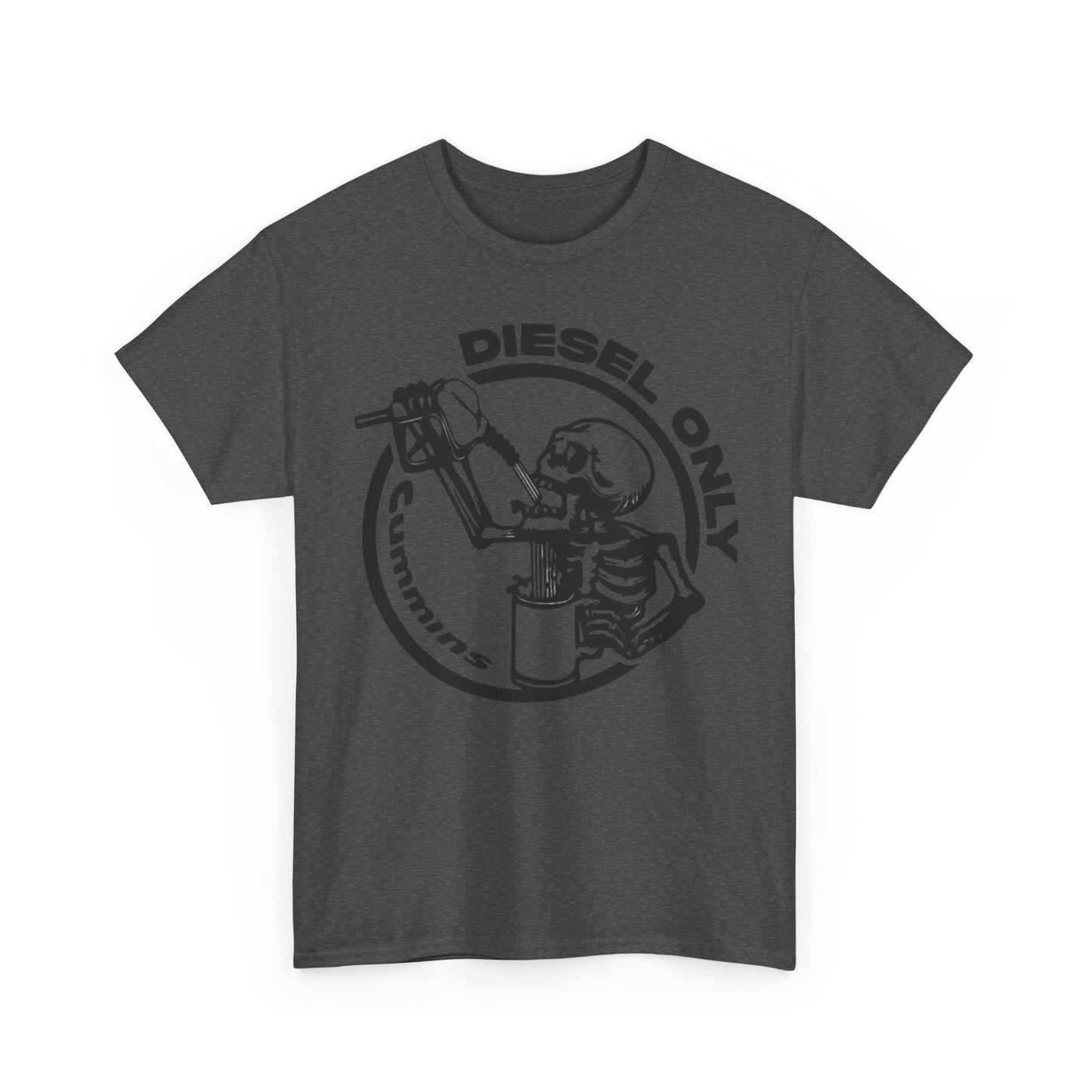 Diesel Only Cummins Graphic T Shirt Unisex Heavy Cotton Tee NEW