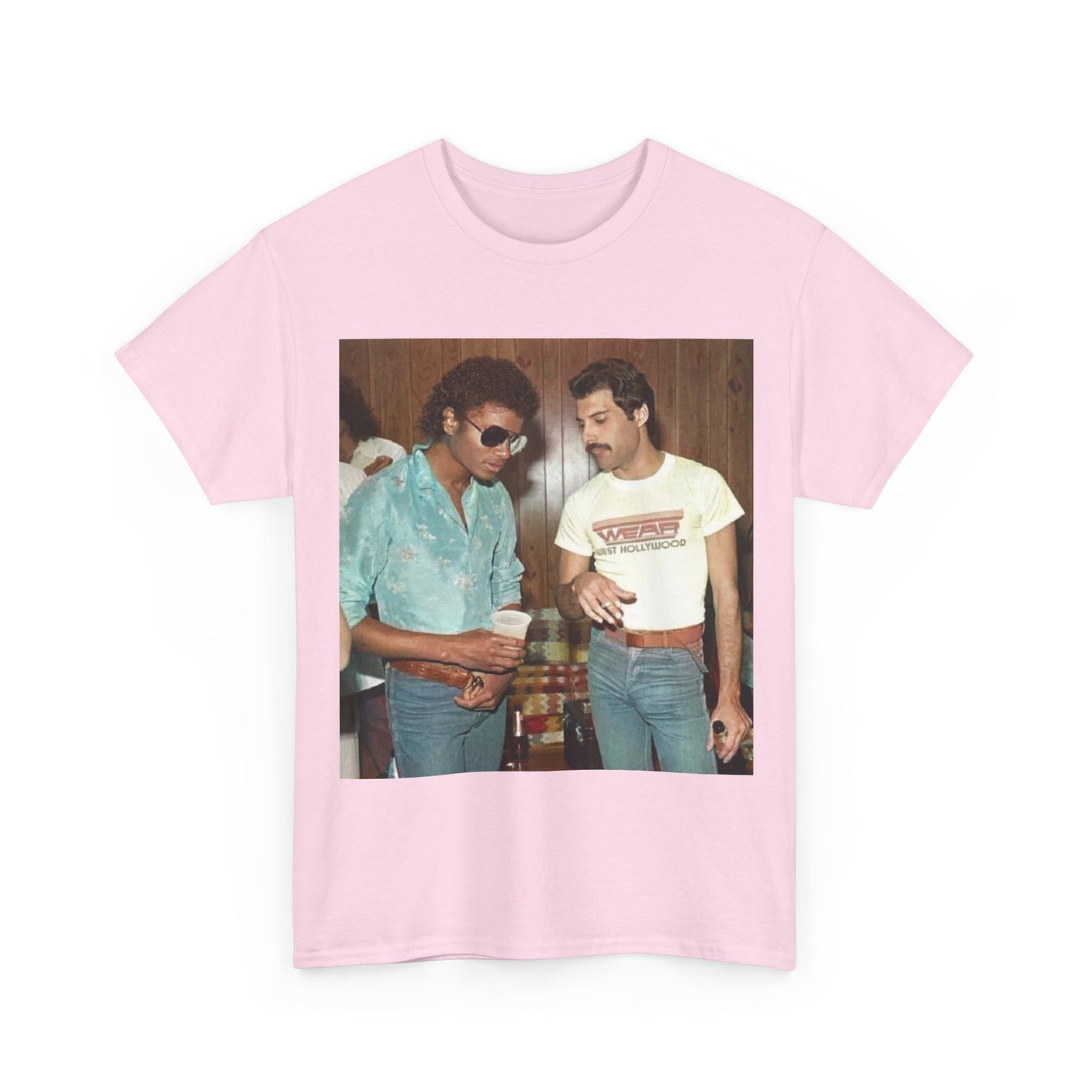 Michael jackson Queen tshirt vintage 80s retro graphic Unisex Heavy Cotton Tee
