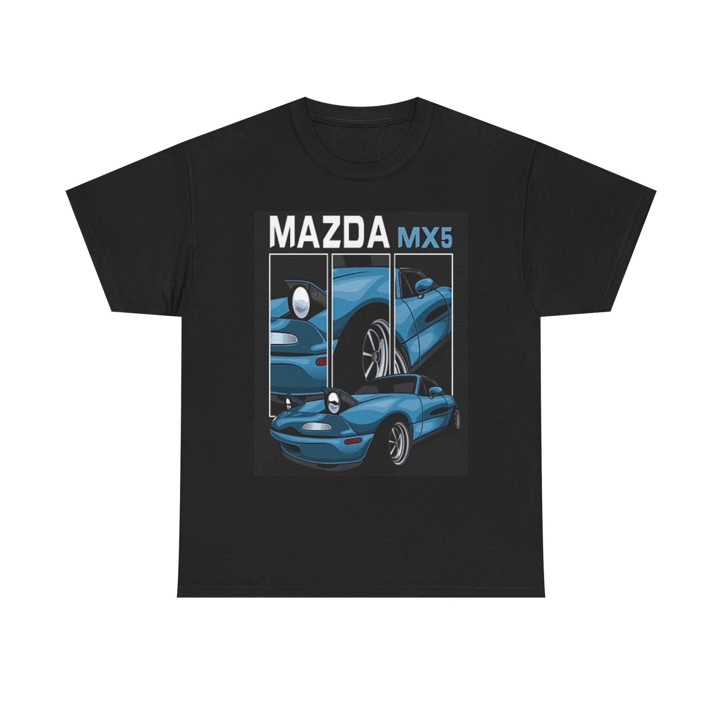 Mazda Mx5 Miata Graphic T Shirt JDM Tuner Car Show Unisex Heavy Cotton Tee