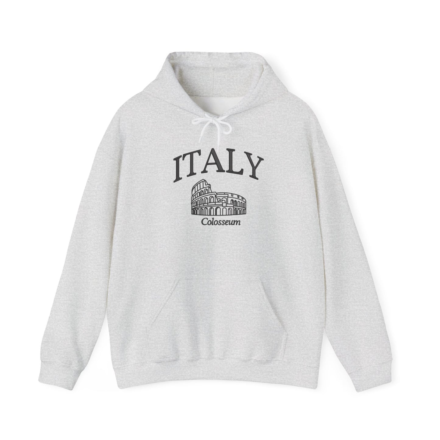 Italy Colosseum Graphic Hoodie Heavy Blend Sweatshirt NEW