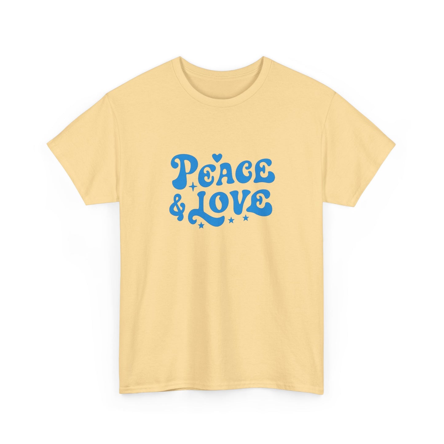 Peace And Love Happiness Graphic T Shirt Adult NEW