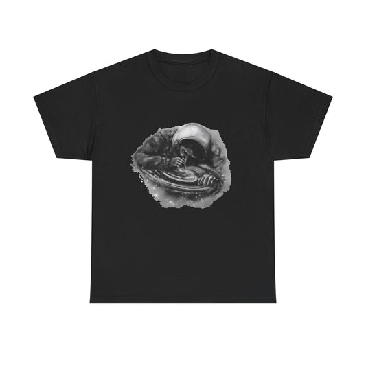 Space Dust Funny Astronaut Graphic T Shirt NEW Unisex Heavy Cotton Tee