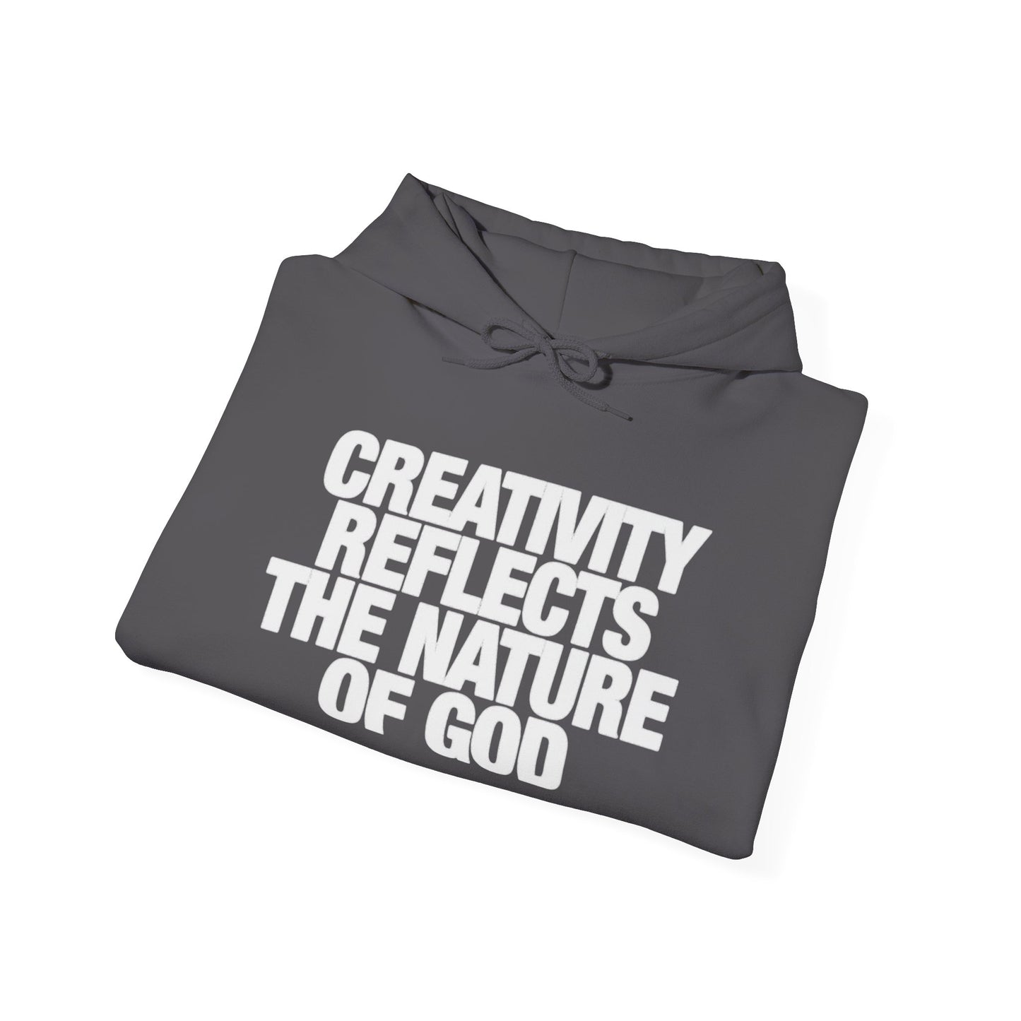Creativity Reflects The Nature Of God Graphic Hoodie Heavy NEW Hooded Sweatshirt