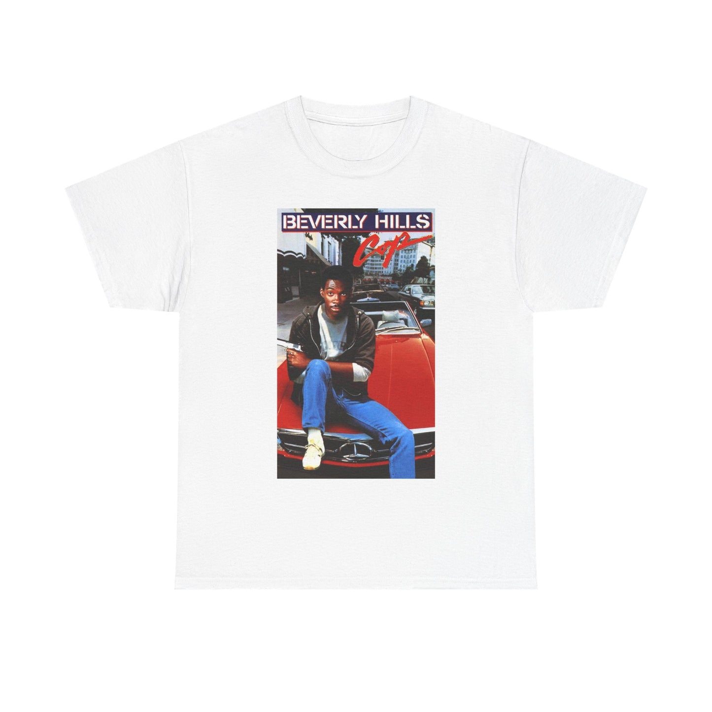 Beverly Hills cop T-shirt vintage Eddie Murphy retro Unisex Heavy Cotton Tee