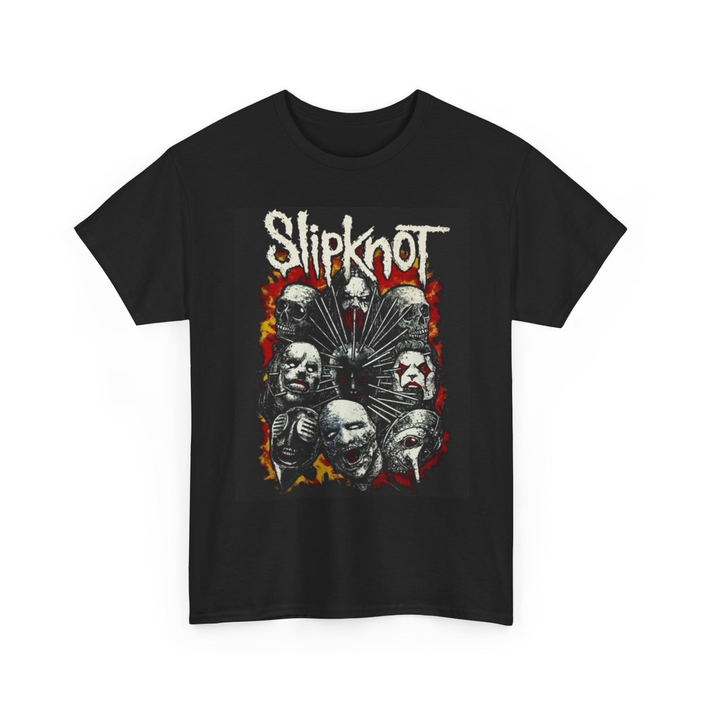 Slip knot Graphic T Shirt Vintage Rock Band Merch Retro Unisex Heavy Cotton Tee