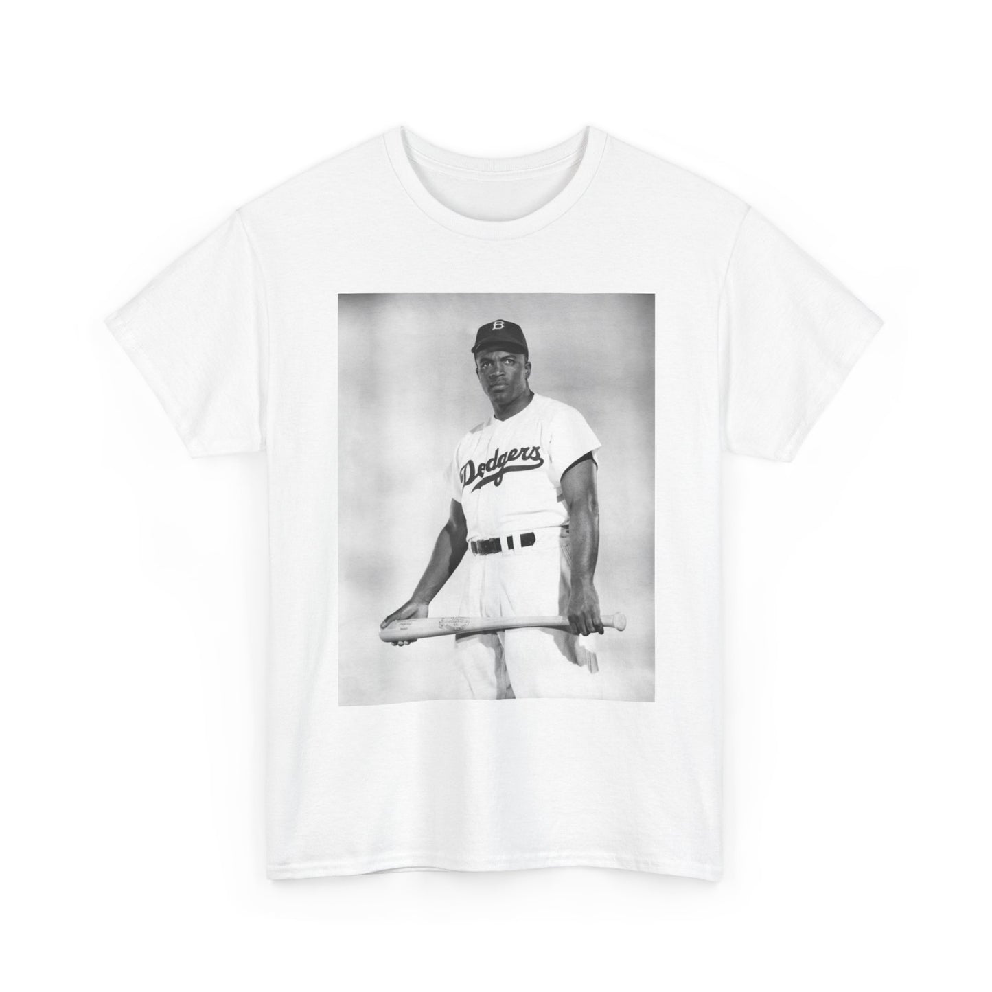 Jackie Robinson Vintage T Shirt BRAND NEW Apparel Unisex Graphic Tee USA