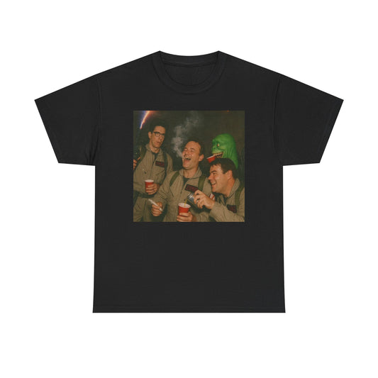 Funny Ghostbusters Graphic T Shirt Vintage Jokes Unisex Heavy Cotton Tee