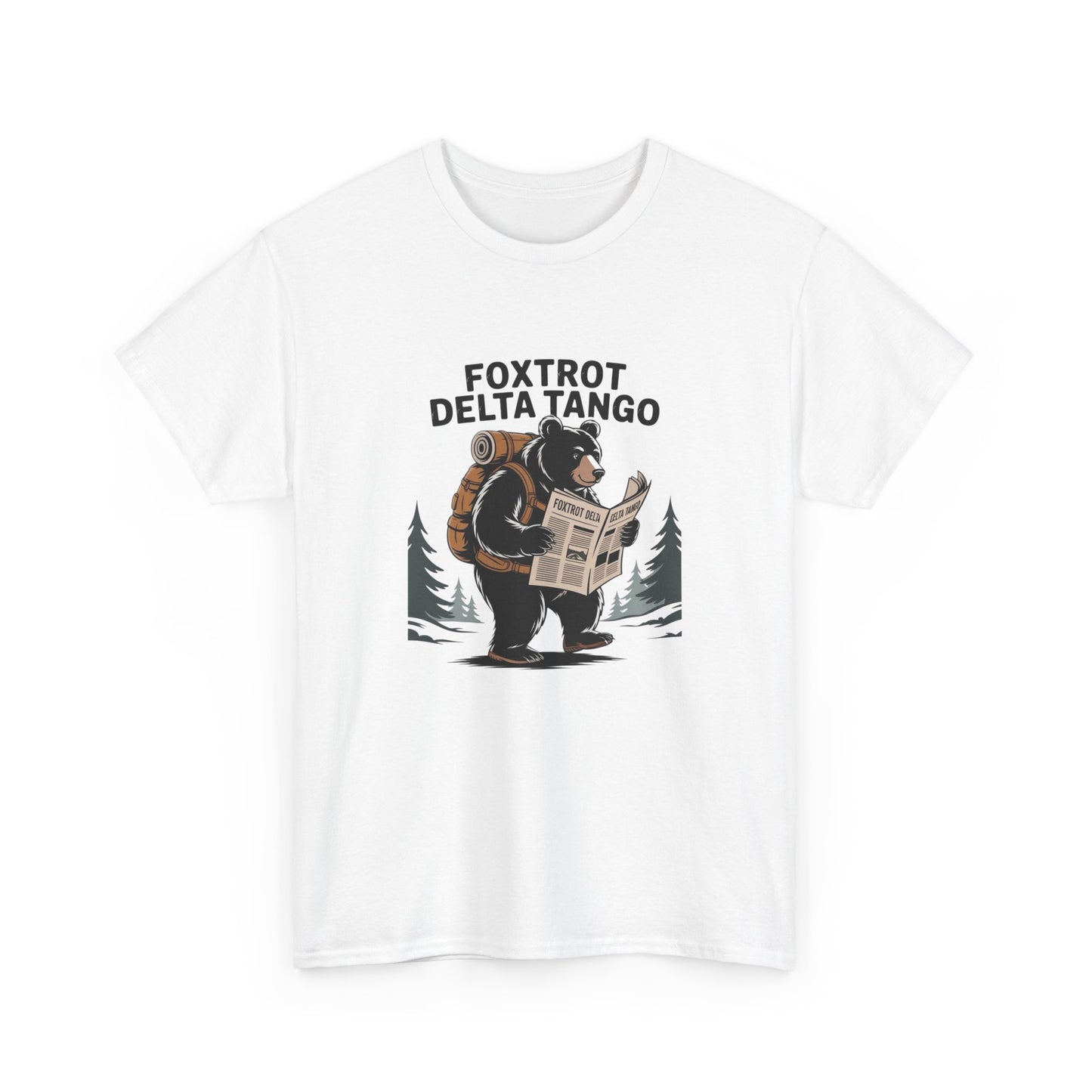 Foxtrot Delta Tango Graphic T Shirt Unisex Heavy Cotton Tee
