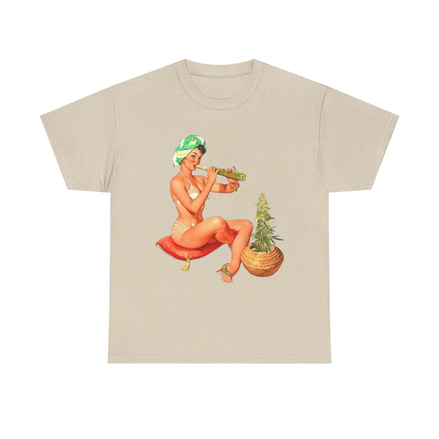 Weed Charmer Graphic T-Shirt Women's Heavy Comfy Cotton Tee
