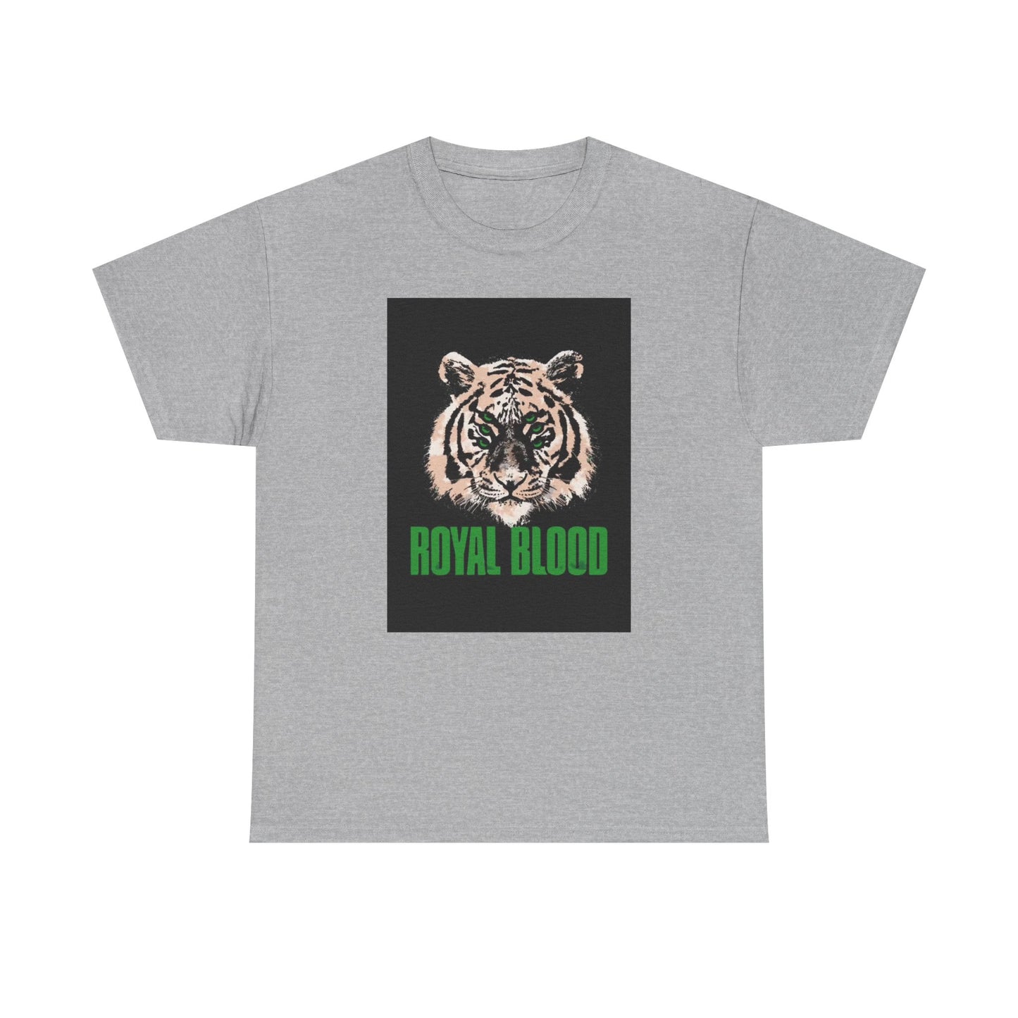 Royal Blood Tshirt Rock band Graphic Tiger Unisex Heavy Cotton Tee Vintage art