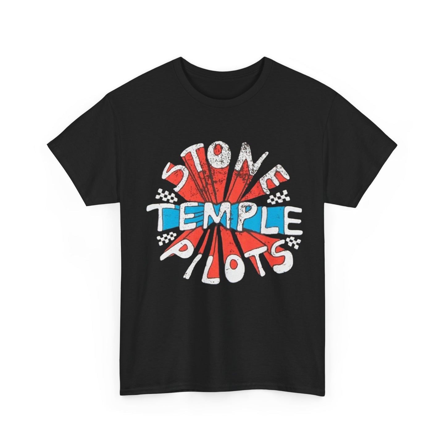 Stone temple pilots T-shirt vintage rock retro graphic Unisex Heavy Cotton Tee