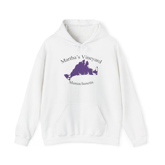 Martha's Vineyard Graphic Hoodie Unisex Heavy Blend™ Hooded Sweatshirt