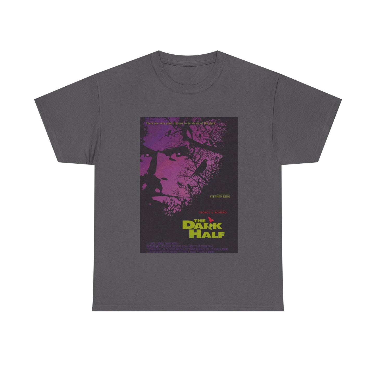 The Dark Half Shirt Vintage Horror Movie Stephen King Retro Unisex Heavy Cotton