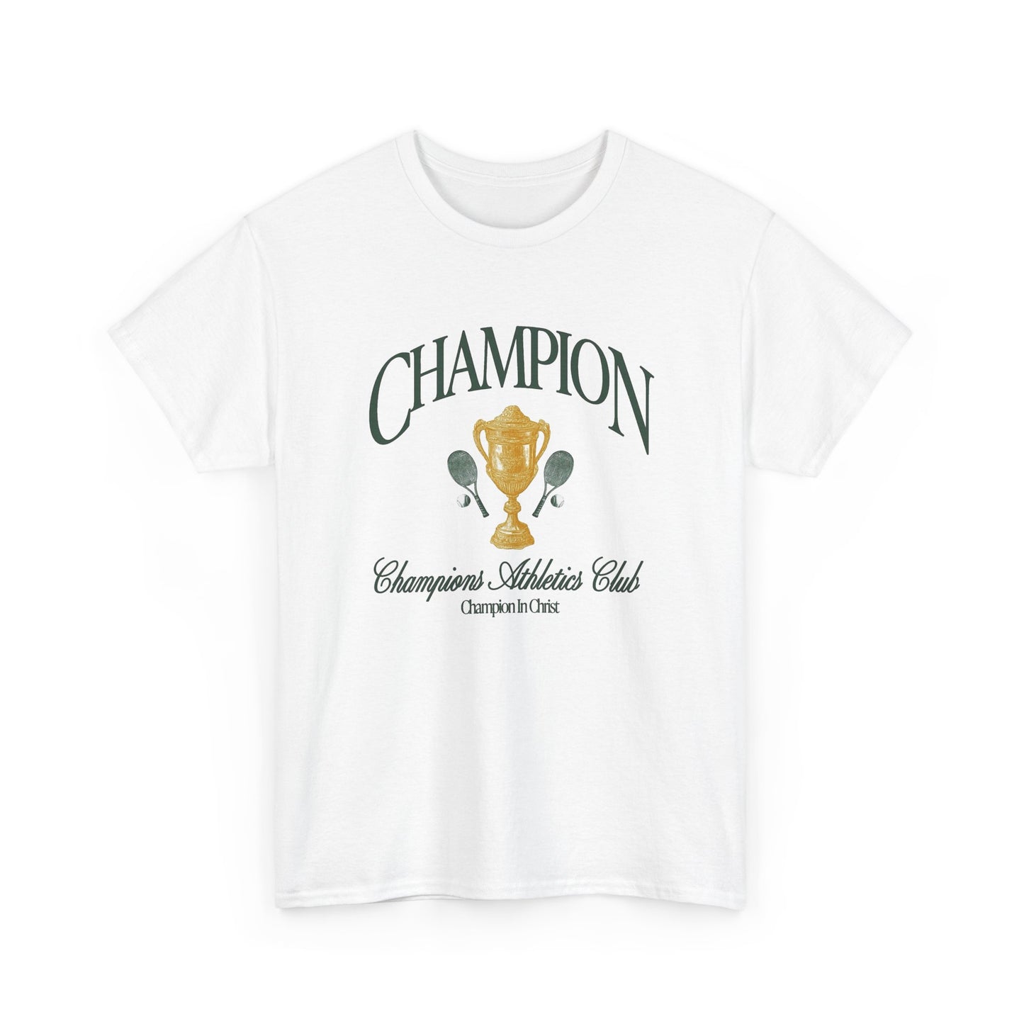 Champions In Christ Graphic T Shirt Unisex Heavy Cotton Tee