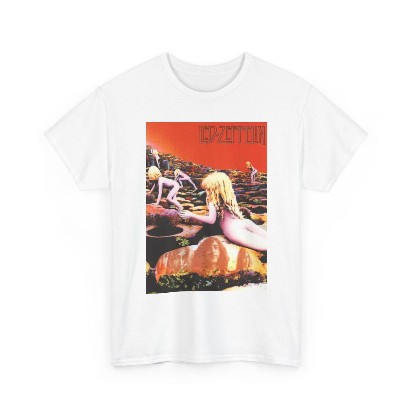 Led Zeppelin Vintage Graphic T Shirt Unisex Heavy Cotton Tee