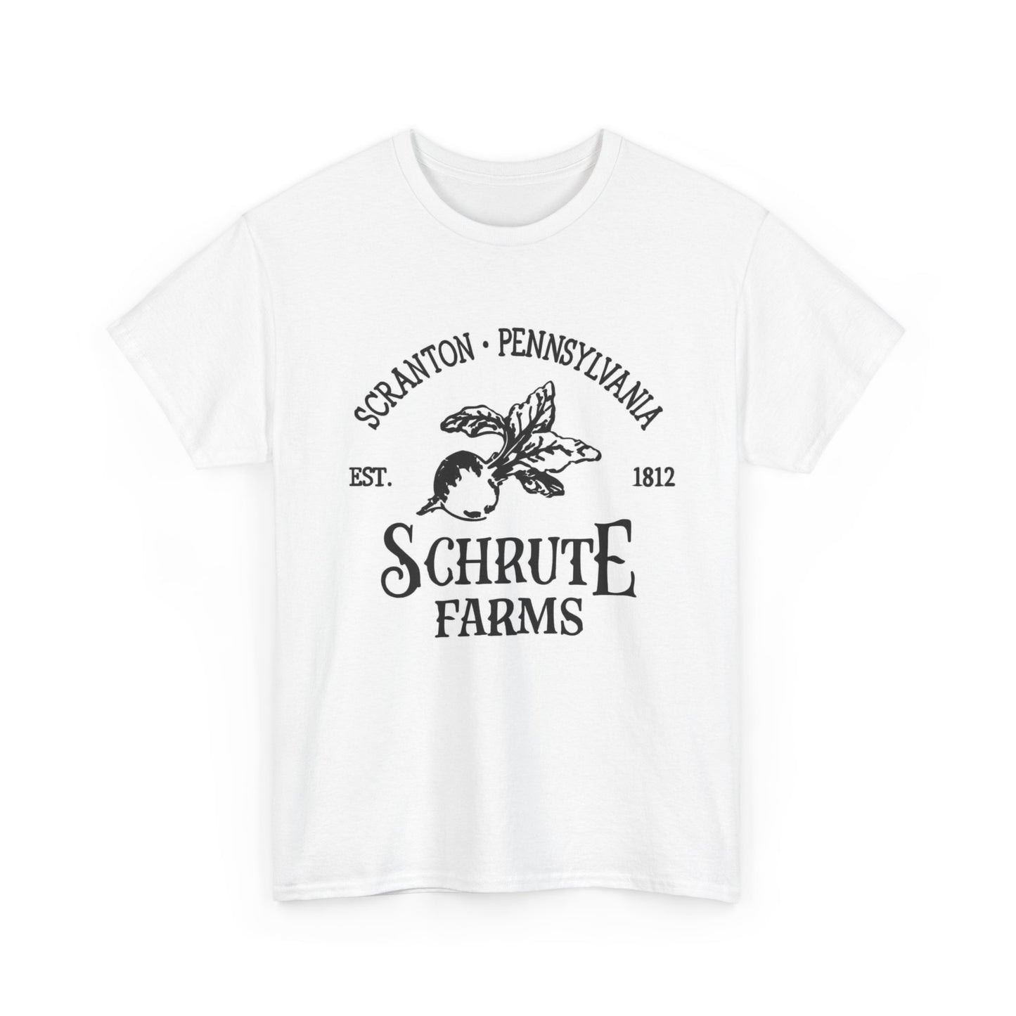 Schrute Farms Graphic T Shirt The Office Unisex Heavy Cotton Tee