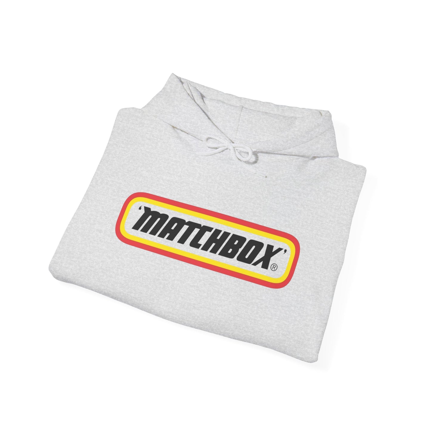 Matchbox Logo Retro Toys Graphic Hoodie Unisex Heavy Blend™ Hooded Sweatshirt