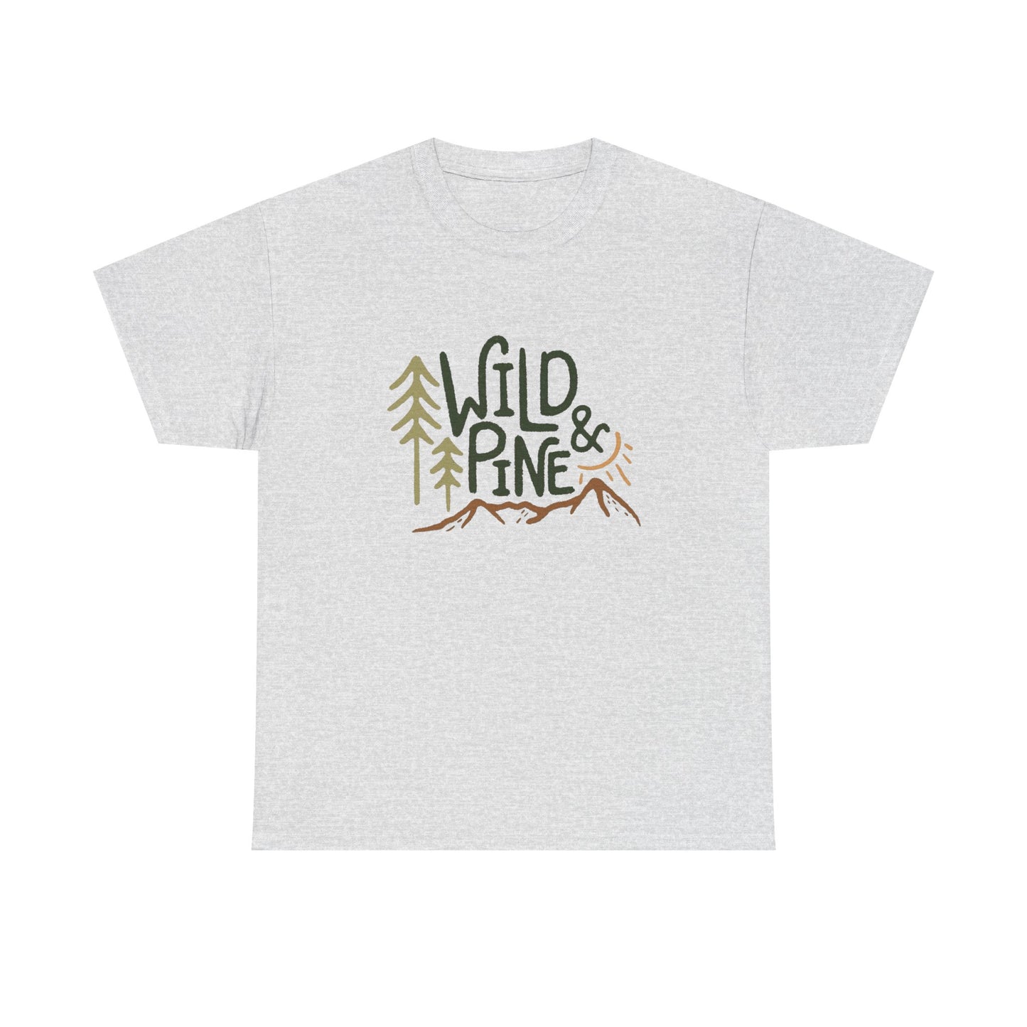 Wild And Pine Outdoors Graphic T Shirt NEW ADULT