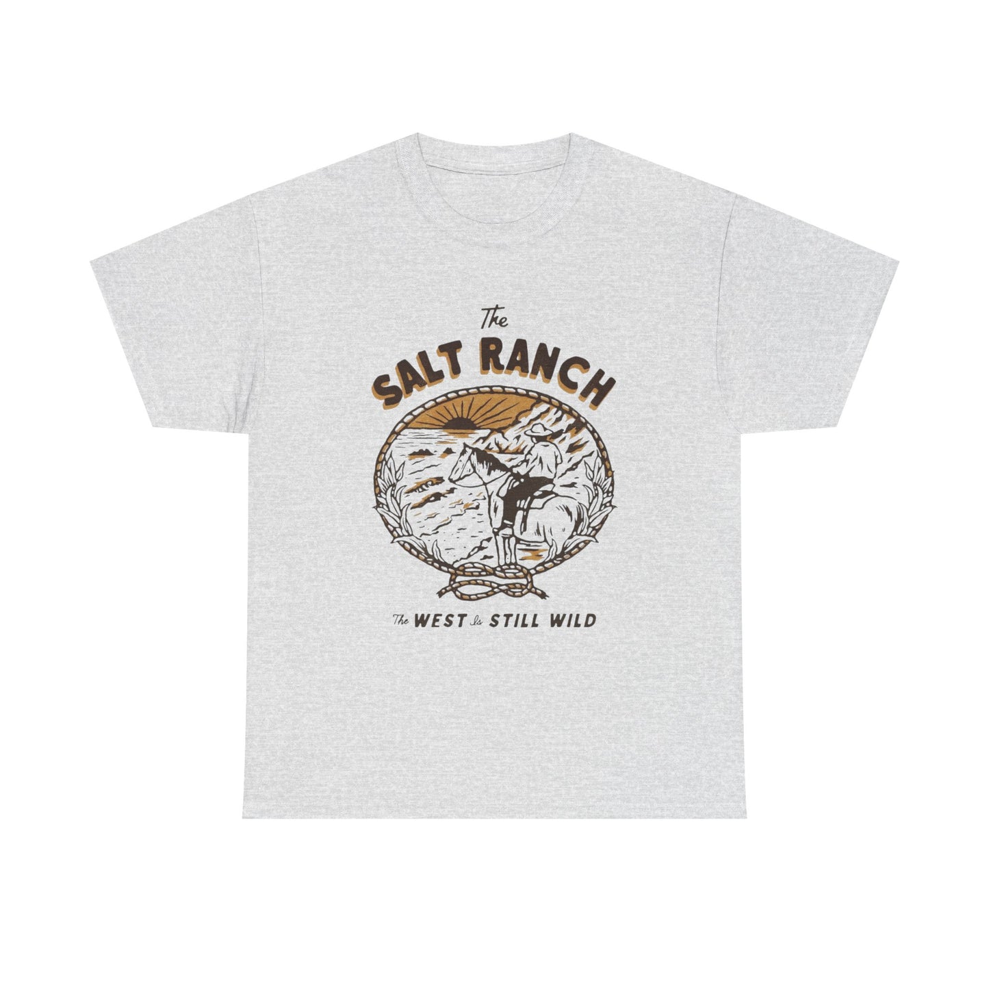 The West Is Still Wild Graphic T Shirt Unisex Heavy Cotton Tee