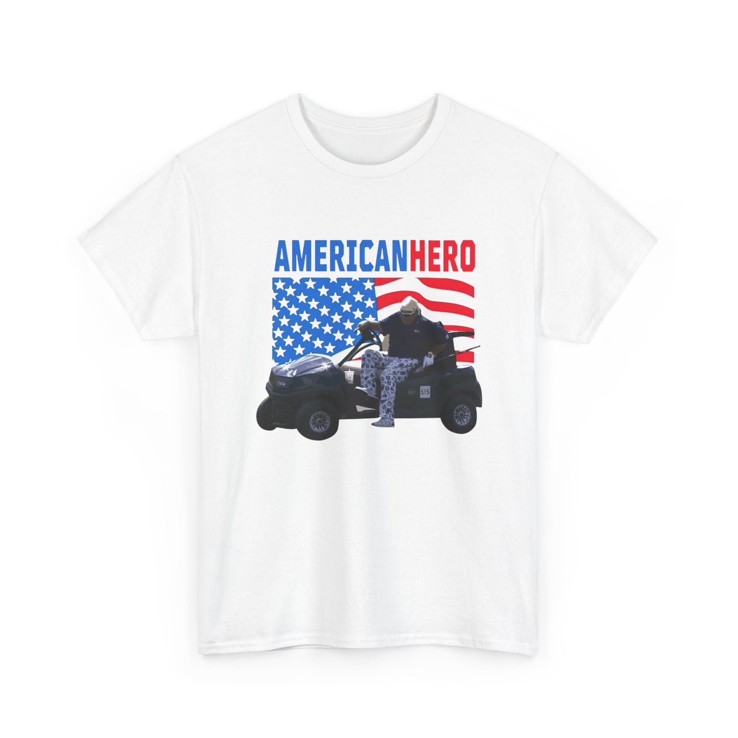 John Daly American Golf Hero Vintage T Shirt Unisex Heavy Cotton Tee Gift
