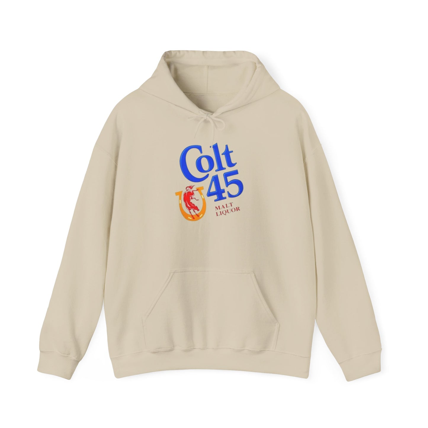 Colt 45 Graphic Hoodie Beer Unisex Heavy Blend™ Hooded Sweatshirt