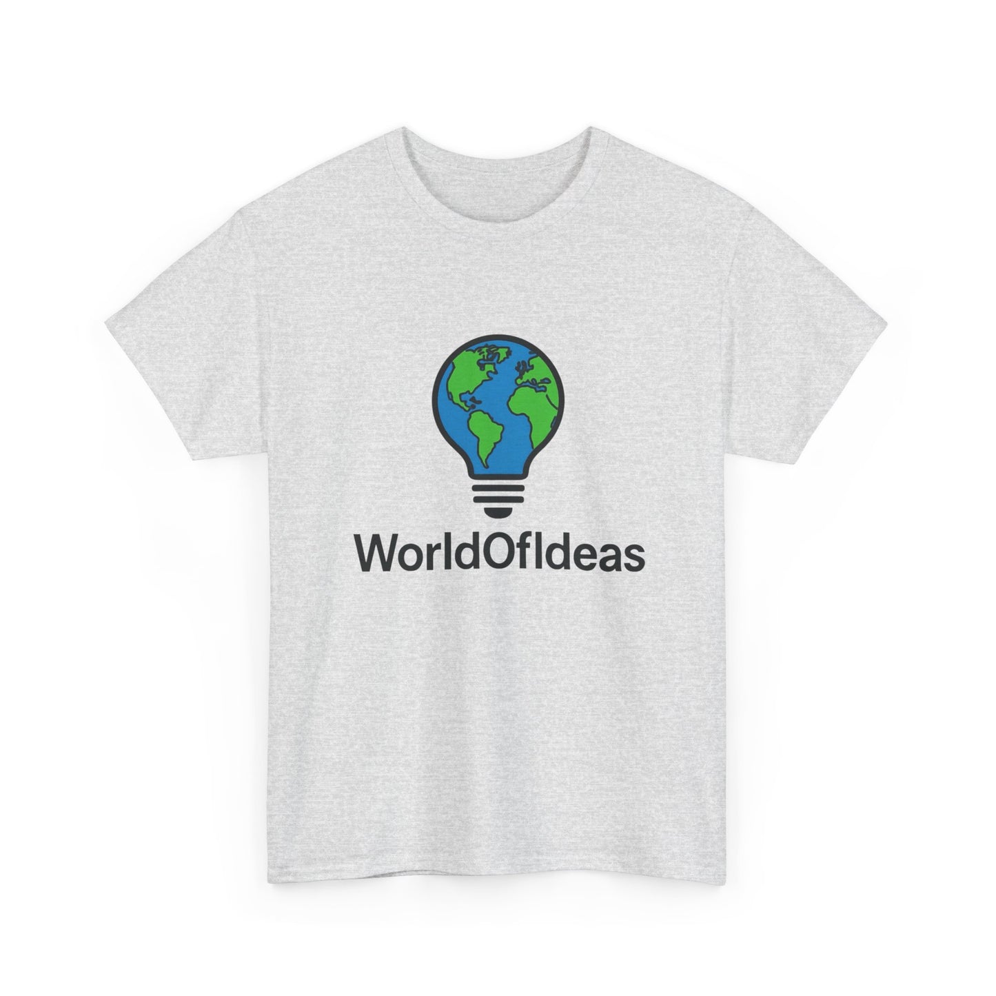 World Of Ideas Graphic T Shirt ADULT Unisex Heavy Cotton Tee