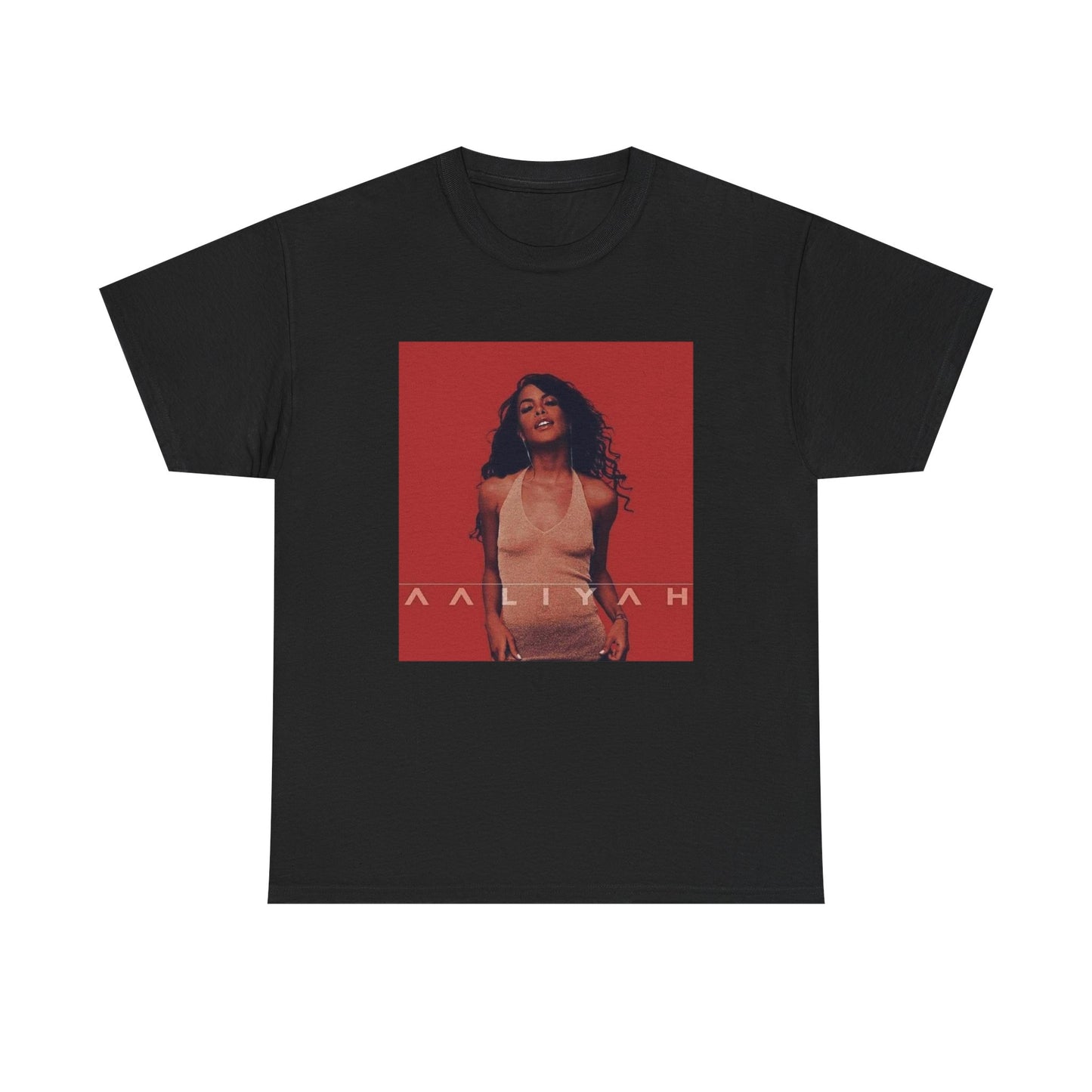 Aaliyah Tshirt Retro Poster 90s Vintage Unisex Heavy Cotton Tee