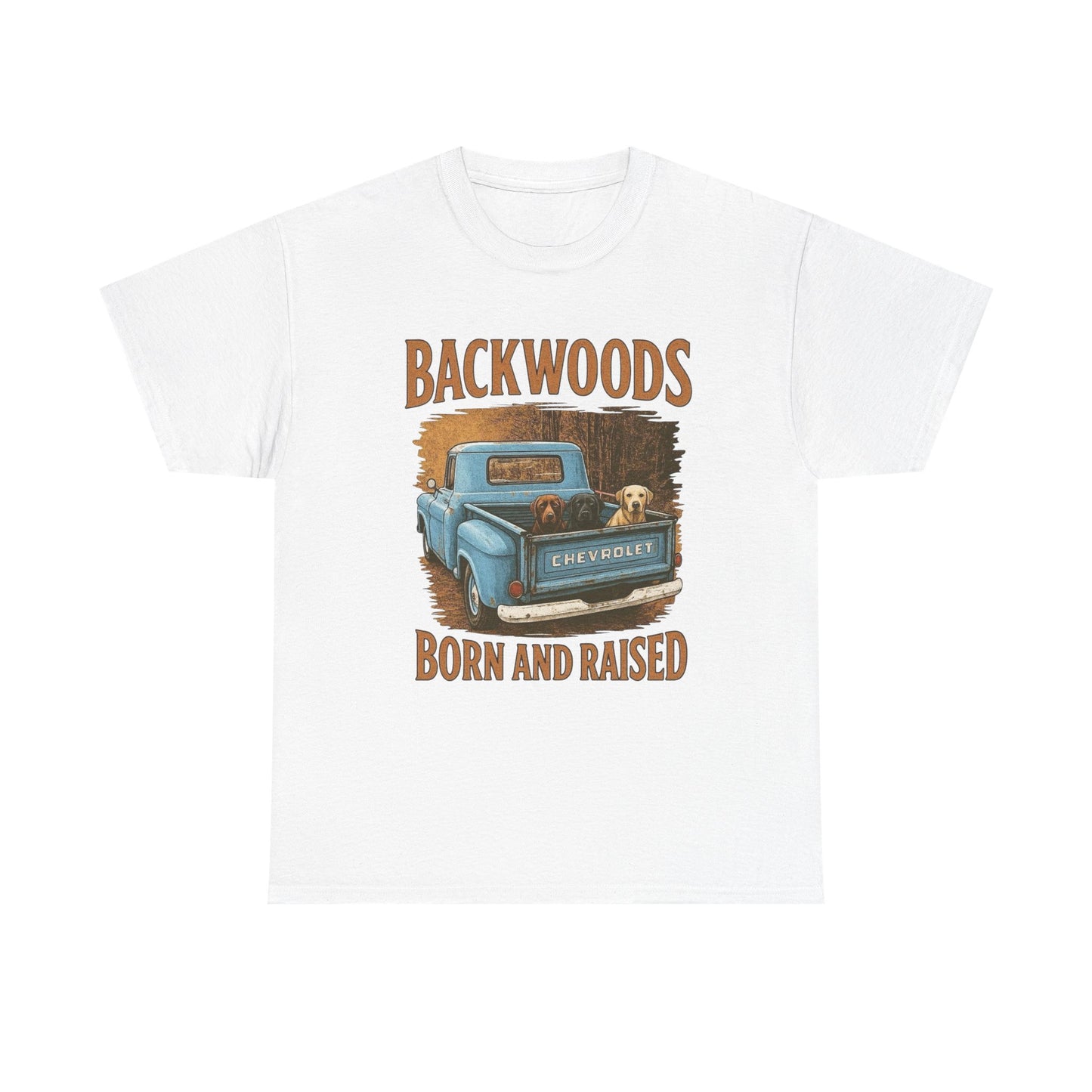 Backwoods Born And Raised Graphic T Shirt NEW ADULT Tee
